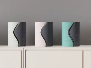 Modern Vase with Two Part Split Design