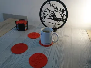 Dessous de verre Noël