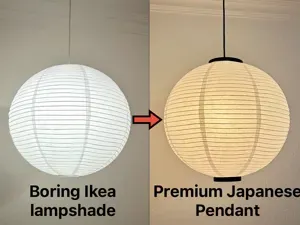 Ikea Gullsudare Japanese Pendant Upgrade