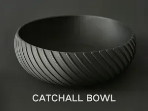 Modern Catchall Bowl – Spiral Edition