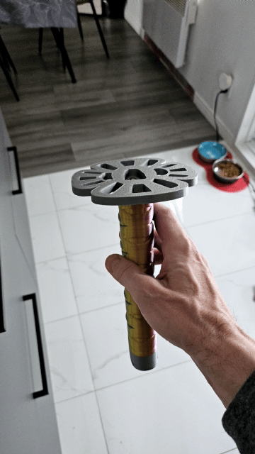 Multipart Collapsible Katana & Stand