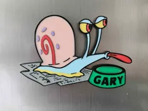 Spongebob Gary the Snail Fridge Magnet