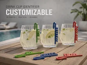 Drink Clip Identifier - Customizable