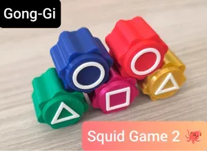 Squid Game 2: Gonggi (with Base)