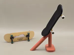 Fingerboard Trick Ledge Grind Curb