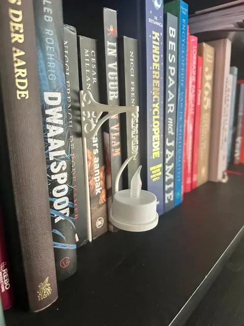 Flat Book Nook Candle Lantern – Fast Print Decor — Image 2 of 4
