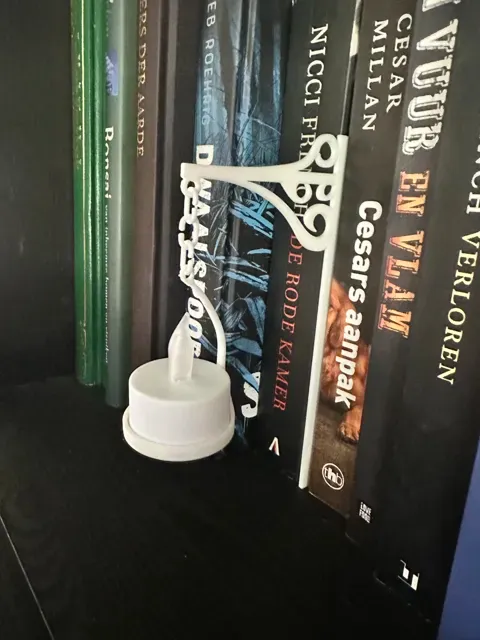 Flat Book Nook Candle Lantern – Fast Print Decor — Image 3 of 4