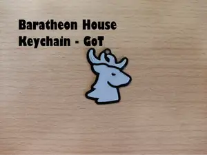 Baratheon House Keychain – Game of Thrones
