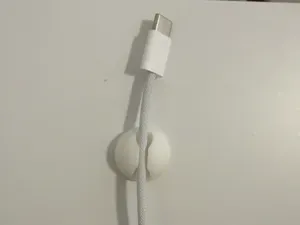 Pebble Cable Holder V2 | USB-C Desk Organizer