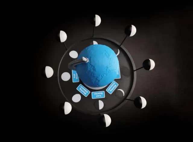 Moon Phase Model and educational game — Фото 3 из 9