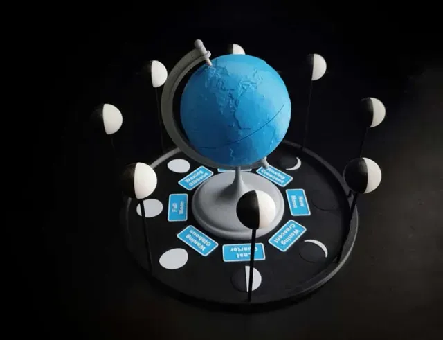 Moon Phase Model and educational game — Фото 9 из 9