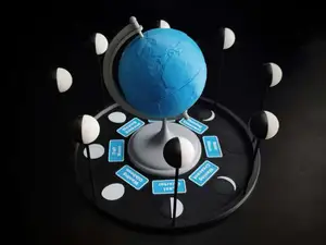 Moon Phase Model and educational game