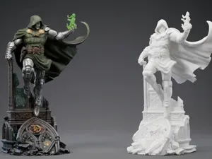 Dr. Doom - Dottor Doom - Marvel Figure finestra