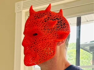 Night King / Darth Maul Mask Voronoi