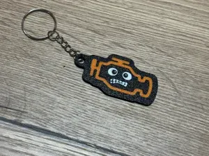 Funny Check engine keychain