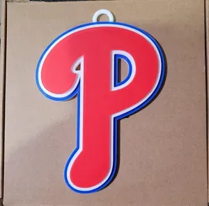 PHILADELPHIA PHILLIES 3D Logo 180mm series