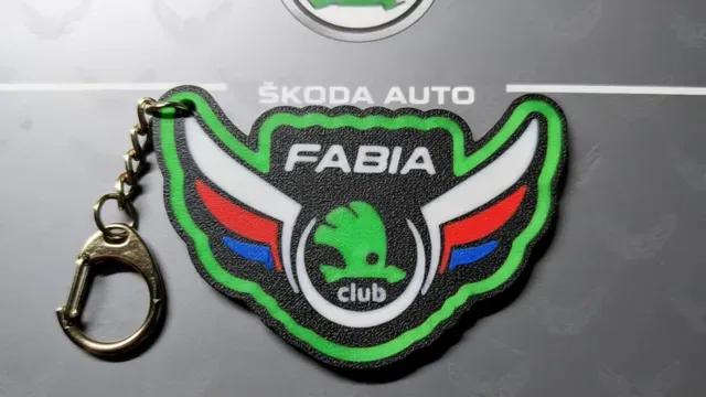 Škoda Fabia Club – Exclusive Multi-Color Keychain — Фото 2 из 4