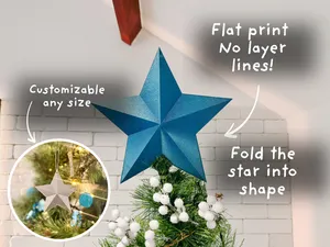 Folding 3D Star