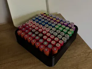 18650 Li-ion Battery Storage Box with Lid