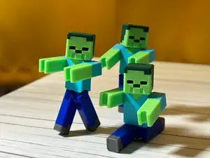 Minecraft Zombie Articulated