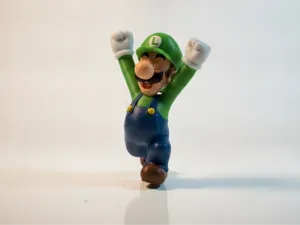 Luigi Super Mario Character Figure