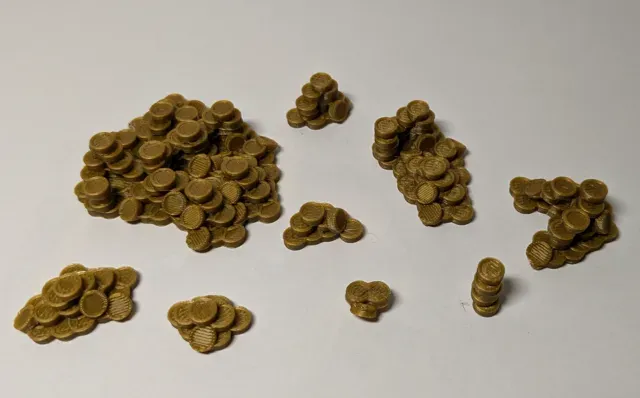Coin piles - dnd scatter scenery — Фото 2 из 5