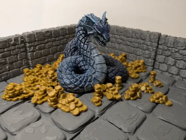 Coin piles - dnd scatter scenery — Фото 5 из 5