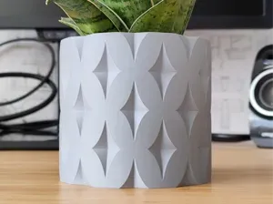 Christmas Star Plant pot and Planter - Vase mode