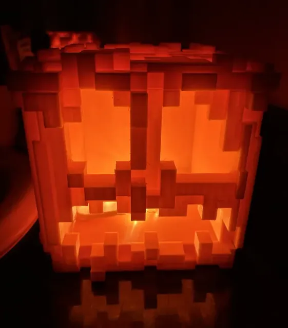 Minecraft Pumpkin Jack-o-lantern Giant Mechanical Spider — Фото 3 из 5