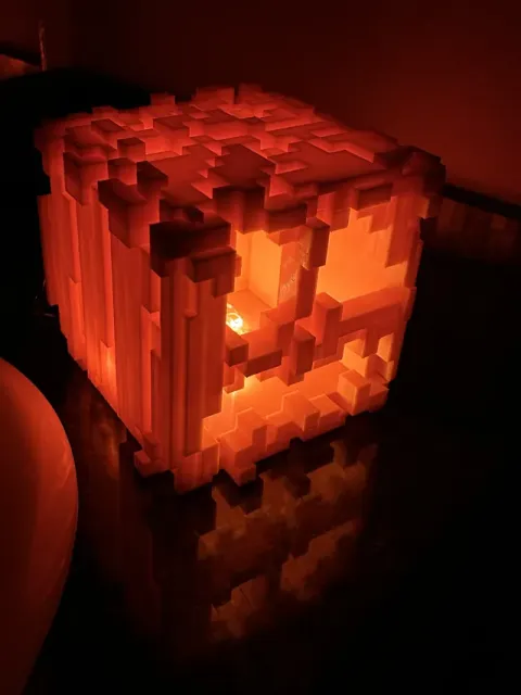Minecraft Pumpkin Jack-o-lantern Giant Mechanical Spider — Фото 2 из 5