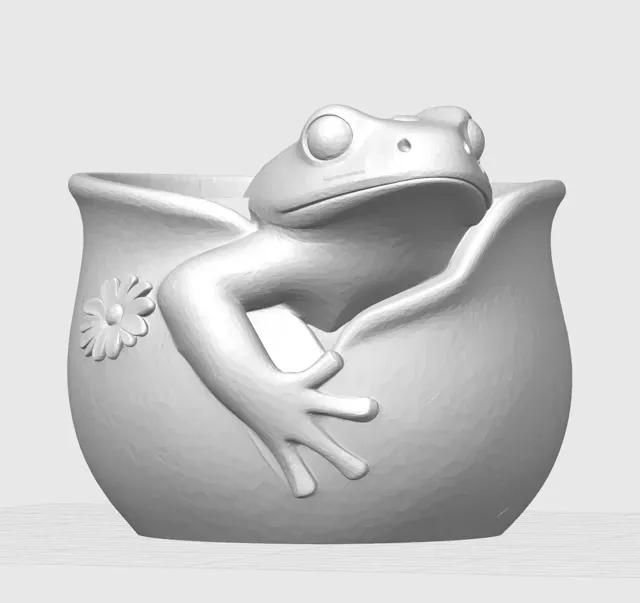 Frog decorative pot — Фото 4 из 4