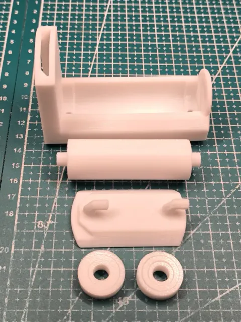 Compact filament spool holder for IKEA Skadis — Image 2 of 6