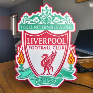 Liverpool FC Badge Light Box LED Lamp