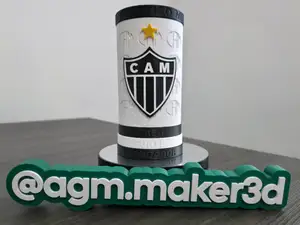 Porta Garrafa e Latão do Atlético Mineiro