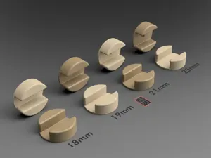Cabinet Closet shelf brackets 18-19-21-25mm thick.