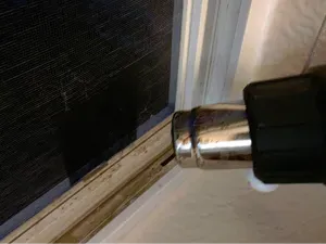 Window Screen repair Patch - melts on!