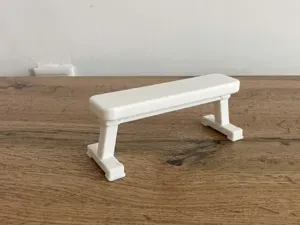 Flat Bench - Decorative Gym Model