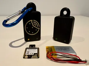 Seeed XIAO ESP32-C5 Case + LiPo Battery (Biscuit)
