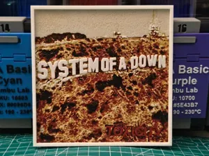 System of a Down "Toxicity" Album - Hueforge Art