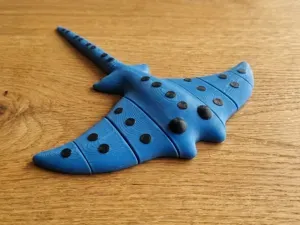 Articulated Spotted Stingray | Flexi Ocean Animal