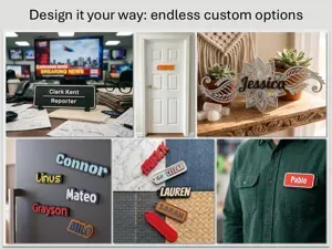 All-in-One Nametag, Badge, Keychain & Sign Creator
