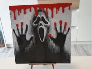 Ghostface Scream Hueforge