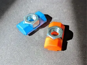4040 Aluminum M8 T-Slot Nut Holder (No Supports)