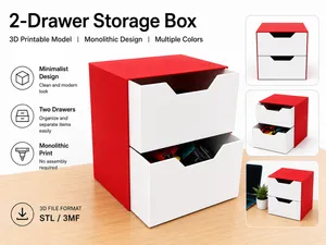 Desktop Storage Cabinet / Compatible with SUNLU S4