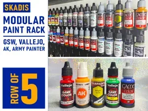 Skadis Modular Paint Rack - 5