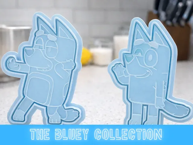 Bluey Cookie Cutters and Stamps — Фото 2 из 5
