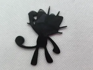 Meowth Silhouette - Pokemon #052