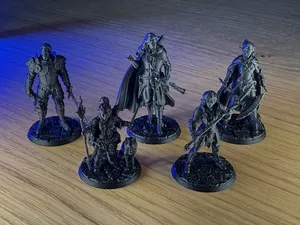 Ultra-Detailed DnD Miniatures