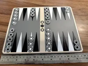 Basic Backgammon Board and Pieces