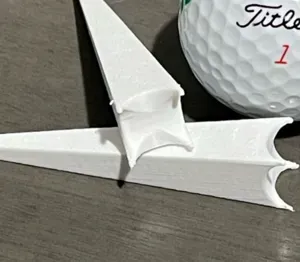 Golf Tee with minimal resistance / ball contact